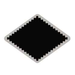 PIECE LOSANGE NON TOILEE/CN L1 160 x 130 (vendu par 5)